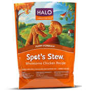 Halo Spot's Stew Puppy Dry Dog Food Wholesome Chicken 18 lb