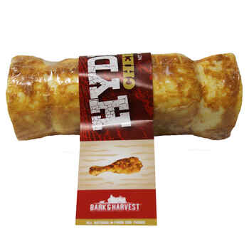 Bark & Harvest HydeOut Cheek Roll Chicken Flavor Dog Chew Treat - Small - 5" to 6" product detail number 1.0