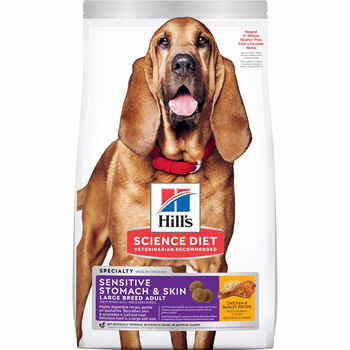 Hill's Science Diet Adult Sensitive Stomach & Skin Large Breed Chicken & Barley Dry Dog Food - 30 lb Bag product detail number 1.0