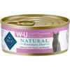 BLUE Natural Veterinary Diet W+U Weight Management + Urinary Care Canned Cat Food 5.5 oz - Case of 24