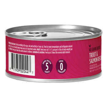 Nulo FreeStyle Trout & Salmon Pate Cat Food 5.5oz Cans Case of 24
