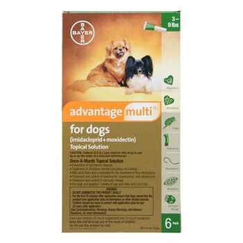 Advantage Multi 6pk Dogs 3-9 lbs product detail number 1.0