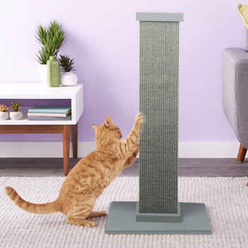 Smart Cat Ultimate Scratching Post, Gray