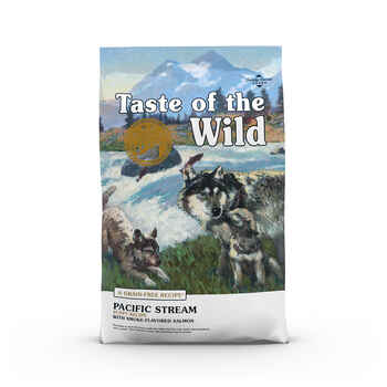 Taste of the Wild Pacific Stream Puppy Recipe Smoke-Flavored Salmon Dry Dog Food - 5 lb Bag product detail number 1.0