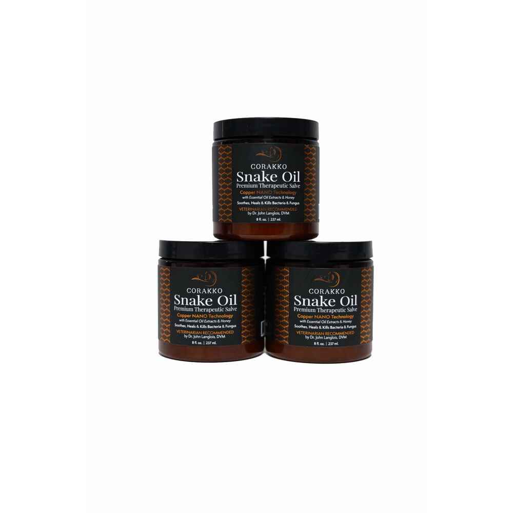 Curry on a Stik Corakko Snake Oil Skin Care Salve for Pets