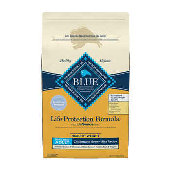 Blue Buffalo Life Protection Formula Small Breed Adult Healthy Weight Chicken and Brown Rice Recipe Dry Dog Food 15 lb Bag product detail number 1.0