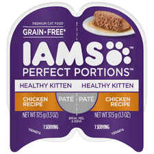 Iams Perfect Portions Healthy Kitten Chicken Wet Cat Food-product-tile