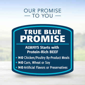 Blue Buffalo BLUE Homestyle Recipe Beef Dinner with Garden Vegetables Wet Dog Food 12.5 oz Can - Case of 12