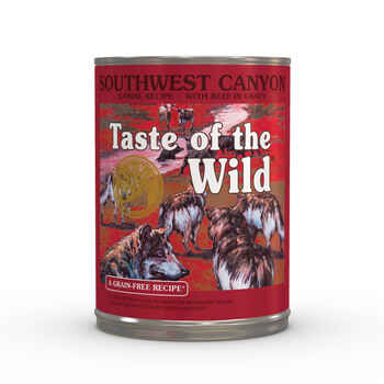 Taste of the Wild Southwest Canyon Canine Recipe Beef Wet Dog Food - 13.2 oz Cans -  Case of 12 product detail number 1.0