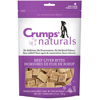 Crumps' Naturals Beef Liver Bites 4.8 oz product detail number 1.0