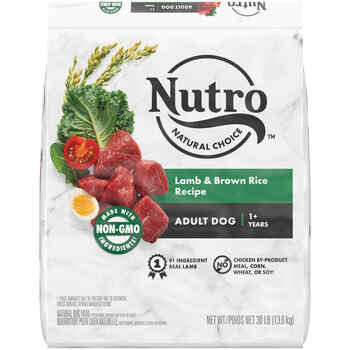 Nutro Natural Choice Adult Lamb & Brown Rice Recipe Dry Dog Food 30 lb Bag product detail number 1.0