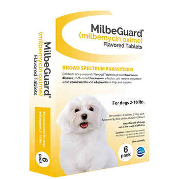 MilbeGuard - Generic to Interceptor 6 pk Small Dogs 2-10 lbs product detail number 1.0
