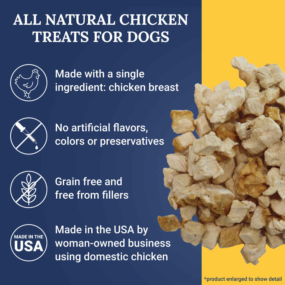 Ernie Els All Natural Freeze-Dried Chicken Dog Treats