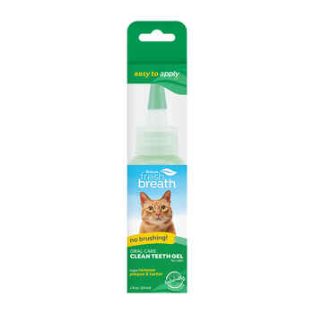 TropiClean Fresh Breath Clean Teeth Gel for Cats 2 oz product detail number 1.0
