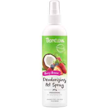 Tropiclean Berry Breeze Deodorizing Pet Spray 8oz product detail number 1.0