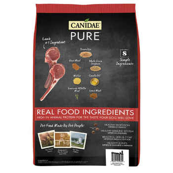 Canidae PURE With Wholesome Grains Dry Dog Food with Lamb & Brown Rice 24lb bag