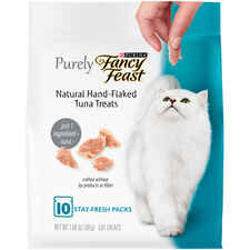 Fancy Feast Purely Natural Hand-Flaked Tuna Cat Treats -product-tile