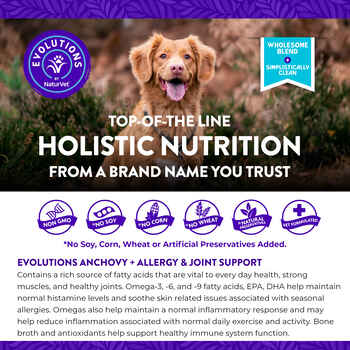 Evolutions by NaturVet Anchovy + Allergy Support Soft Chews 90ct
