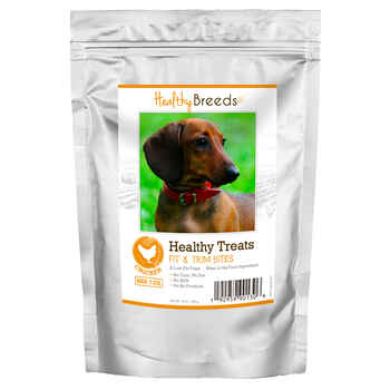 Healthy Breeds Dachshund Healthy Treats Fit & Trim Bites Chicken Dog Treats 10oz product detail number 1.0