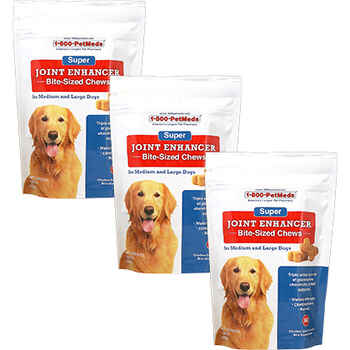 Super Joint Enhancer Bite-Sized Chews Medium & Large Dogs 180 ct product detail number 1.0