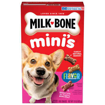Milk-Bone® Flavor Snacks® Biscuits – Mini’s 15oz product detail number 1.0
