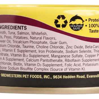 Earthborn Holistic Harbor Harvest Grain Free Wet Cat Food 3 oz Cans - Case of 24