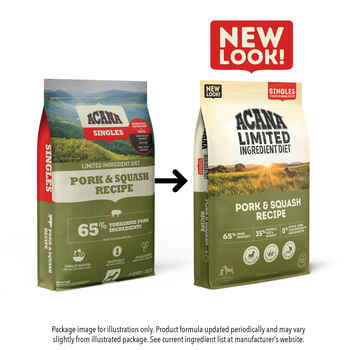 ACANA Singles Limited Ingredient Grain-Free High Protein Pork & Squash Dry Dog Food 4.5 lb Bag