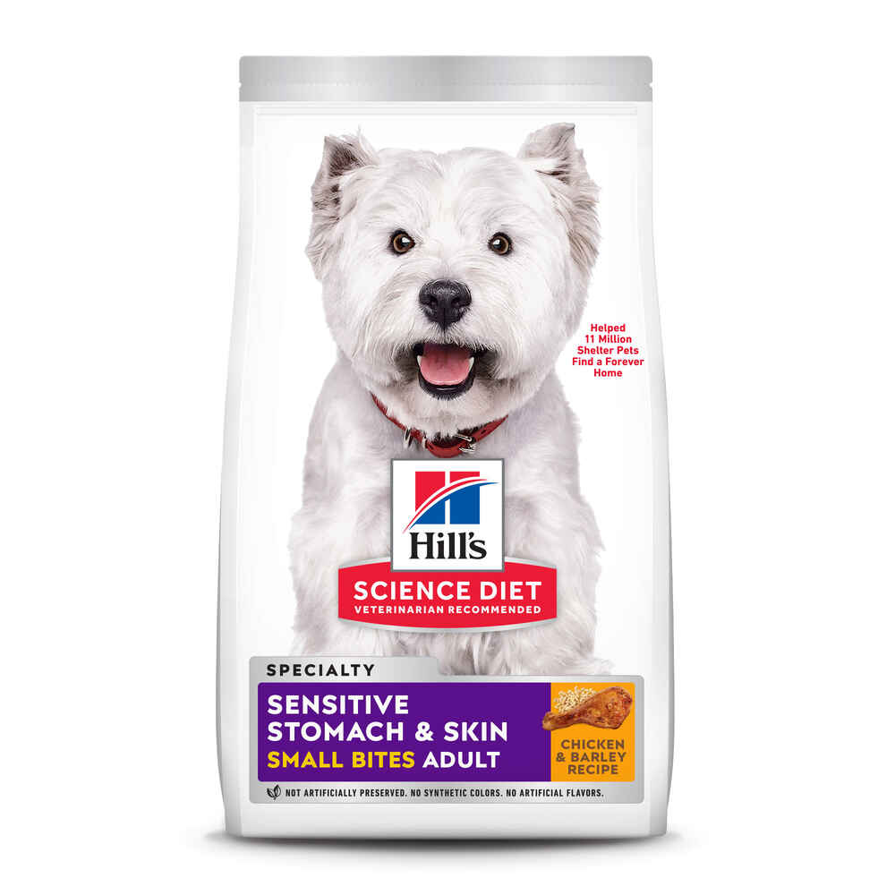 Hill's Science Diet Adult Sensitive Stomach & Skin Small Bites Chicken Dry Dog Food