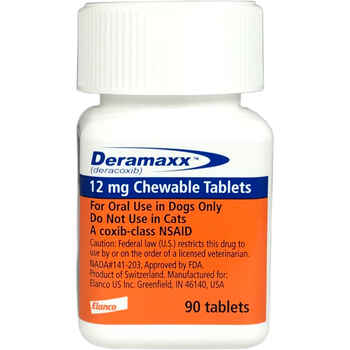 Deramaxx 12 mg Chewable Tablet 90 ct product detail number 1.0