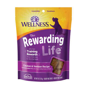 Wellness Grain Free Wellbites Soft Chicken Venison Dog Treats 6oz product detail number 1.0
