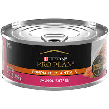 Purina Pro Plan Adult Complete Essentials Salmon Entree Wet Cat Food 5.5 oz Cans (Case of 24) product detail number 1.0
