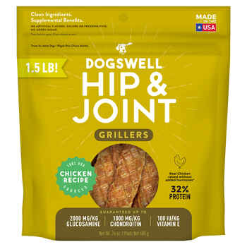 Dogswell Hip & Joint Chicken Grillers Chewy Dog Treats - 24 oz Bag product detail number 1.0