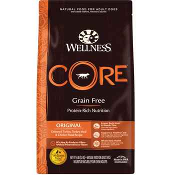 Wellness CORE Grain Free Original Recipe Dry Dog Food 4 lb Bag product detail number 1.0