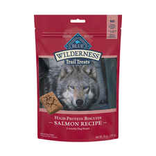 Blue Buffalo BLUE Wilderness Trail Treats High Protein Salmon Biscuits Crunchy Dog Treats-product-tile