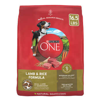 Purina ONE Natural SmartBlend Lamb & Rice Dry Dog Food 16.5 lb Bag product detail number 1.0