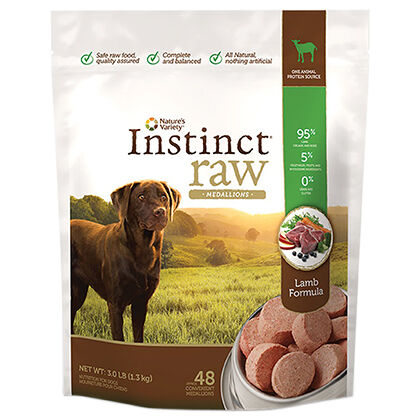 instinct raw lamb