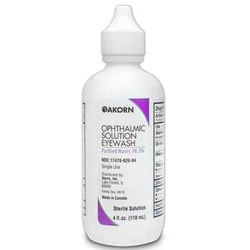 Ophthalmic Solution Eyewash 4 oz product detail number 1.0