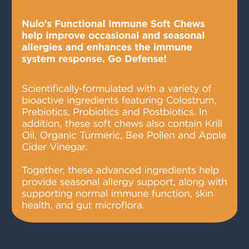 Nulo Soft Chew Immune Supplement for Dogs 90 ct