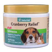 NaturVet Cranberry Relief Plus Echinacea 50 gm Powder