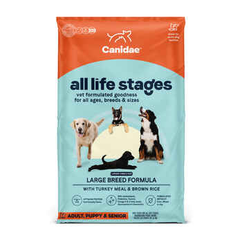 Canidae All Life Stages Large Breed Turkey Meal & Brown Rice Formula Dry Dog Food 27 lb Bag product detail number 1.0