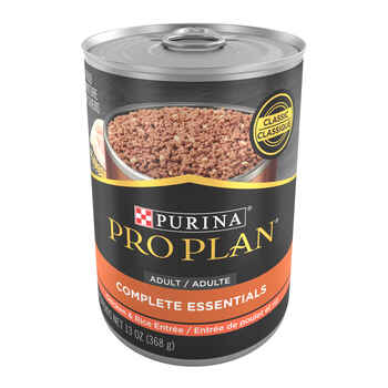 Purina Pro Plan Adult Complete Essentials Chicken & Rice Entree Classic Wet Dog Food 13 oz Cans (Case of 12) product detail number 1.0