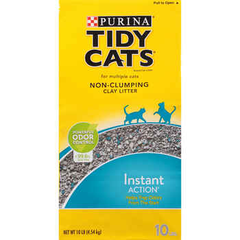 Tidy Cats Instant Action Low Tracking Non Clumping Cat Litter 10-lb Bag product detail number 1.0