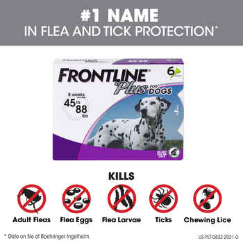 Frontline Plus 3pk Dogs 23-44 lbs