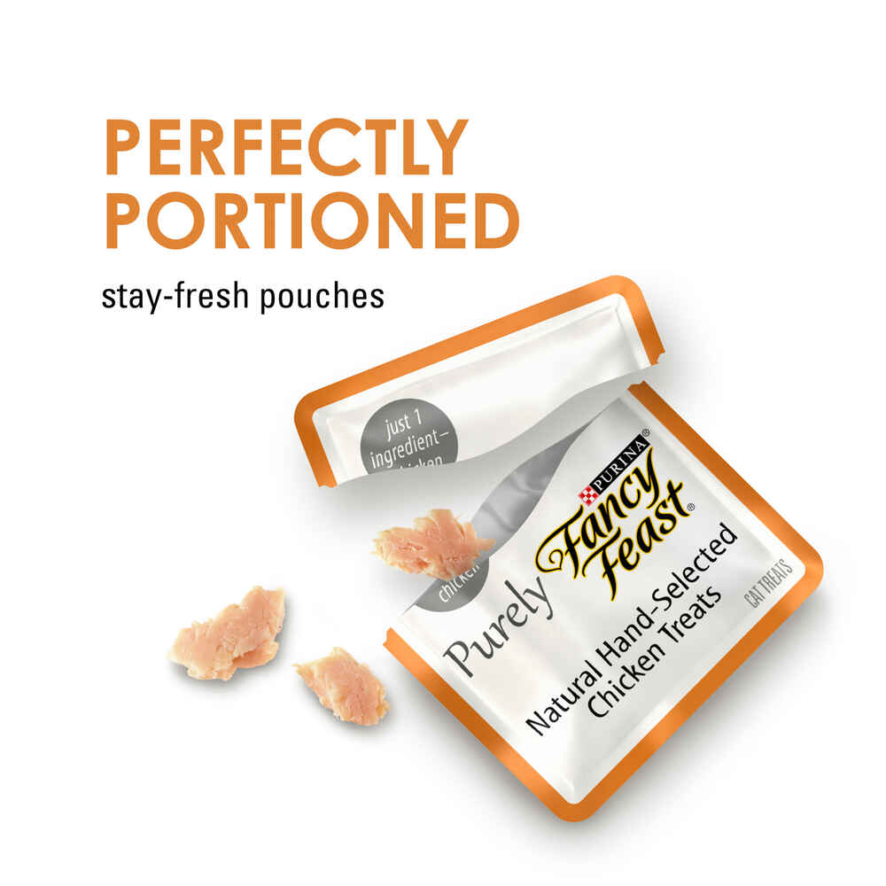 Fancy Feast Purely Natural Hand-Selected Chicken Cat Treats