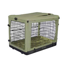 Pet Gear "The Other Door" Super Crate With Pad - Sage-product-tile