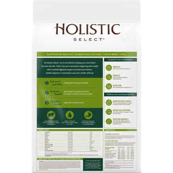 Holistic Select Natural Adult Health Lamb Meal Recipe 30lb