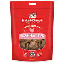 Stella & Chewy's Chicken Hearts Freeze-Dried Raw Dog Treats-product-tile