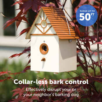 PetSafe Outdoor Ultrasonic Bark Control Birdhouse