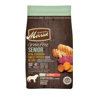 Merrick Grain Free Senior Real Chicken & Sweet Potato Dry Dog Food 4-lb product detail number 1.0