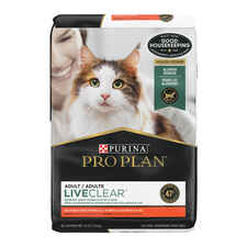 Purina Pro Plan LIVECLEAR Adult Salmon & Rice Formula Dry Cat Food -product-tile
